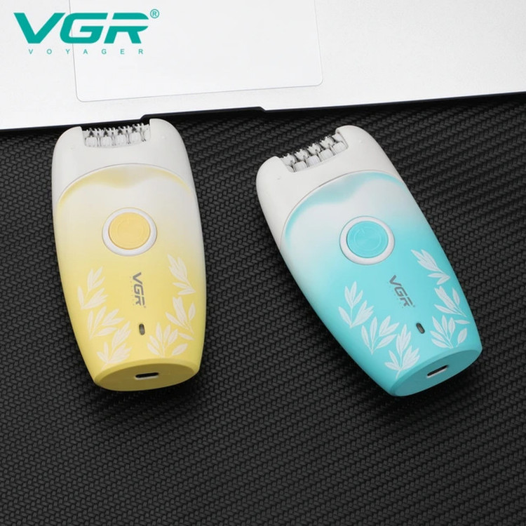 اپیلاتور بدن وی جی ار مدل V-738 رنگ رندوم