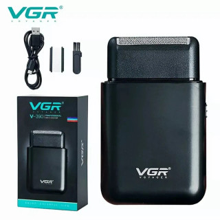 ماشین اصلاح وی جی آر مدل V390 صفر زن کامل شارژی با تیغه استیل ضد زنگ ( رنگ رندوم)