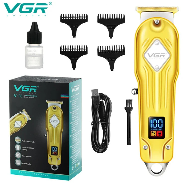 ماشین اصلاح وی جی آر مدل V-261 با تکنولوژی برش مستقیم و صفر زن